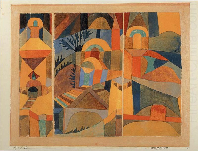 Temple Garden, Paul Klee